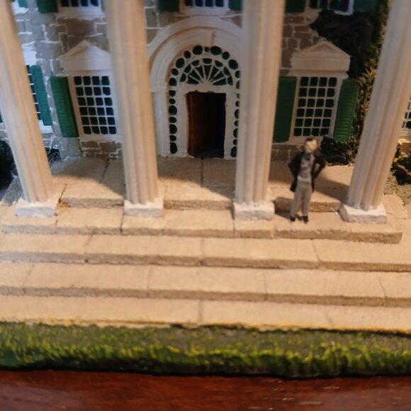 "Twelve Oaks... The Romance Begins" Hand Painted Depiction Gone With The Wind - Picture 2 of 6